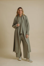 Dreams Rib Scarf- Eucalypt