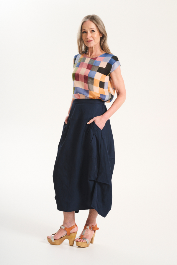 Milwaukee Sway Skirt- Navy