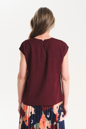 Helena Tee- Claret