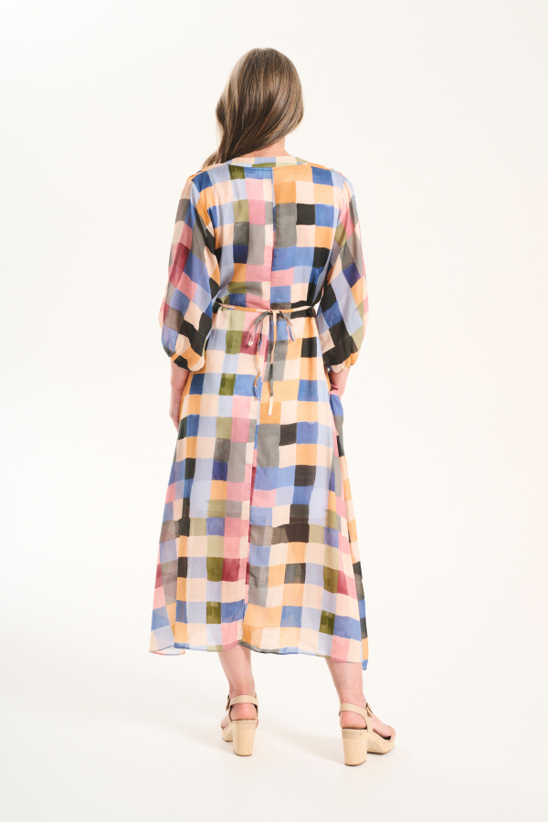 Tessera Robe Dress- Blush