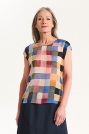 Olga de Polga Tessera Tee in Blush Cotton Voile