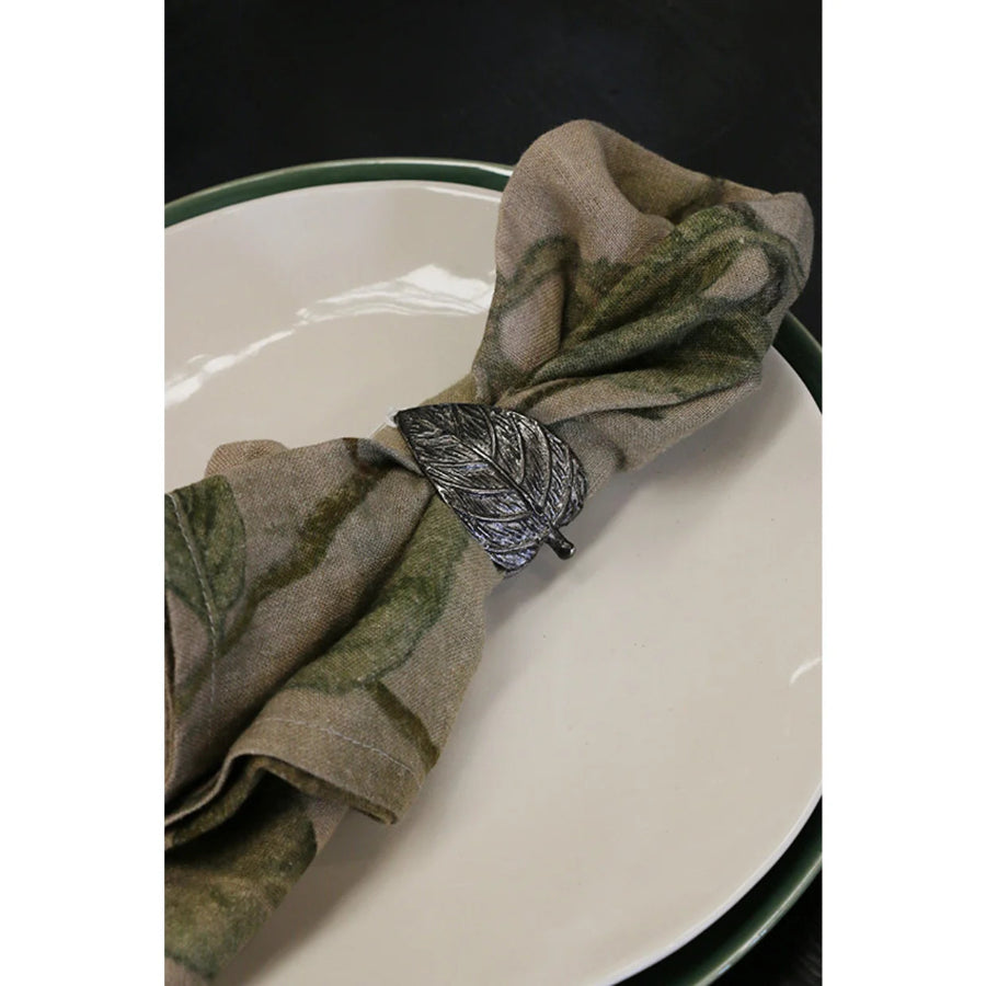 Duo Leaf Napkin Ring