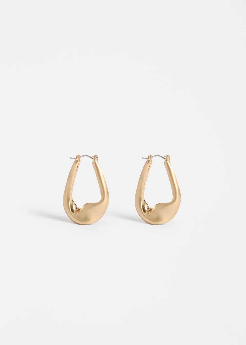 ELK the Label Rekke Gold Hoop Earrings