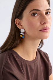 Bodas Gold Drop Earring
