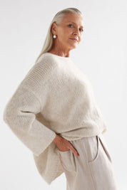 ELK Agna Sweater in Ecru