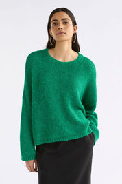 Agna Sweater- Milan Green