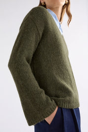 Anken Sweater- Dark Olive