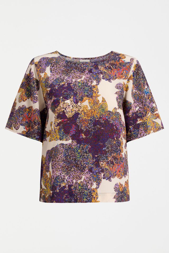 Aube Top- Lantis Print