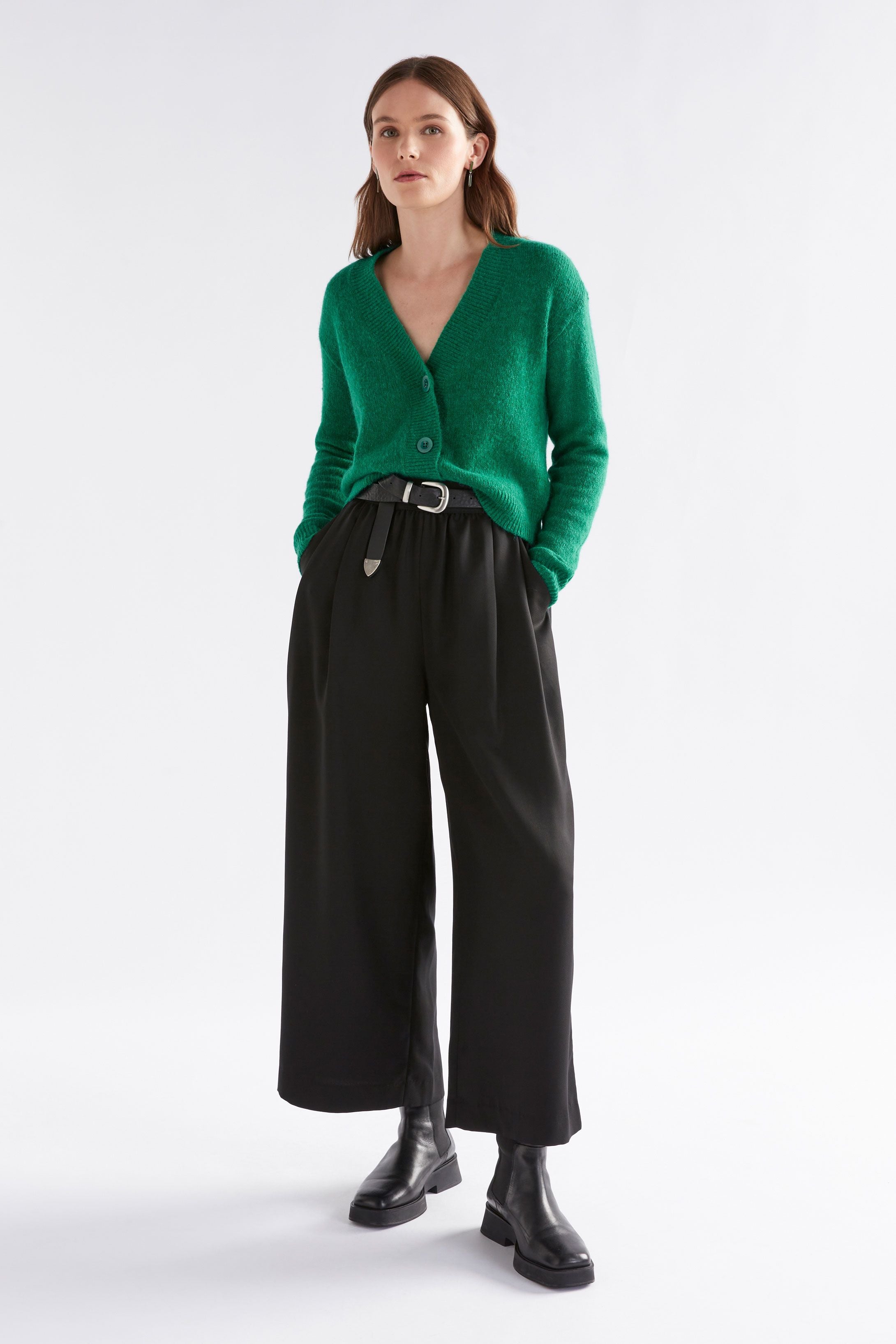 Daaru Cardigan- Milan Green