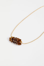 Flakkrin Necklace- Tortoiseshell Speckle