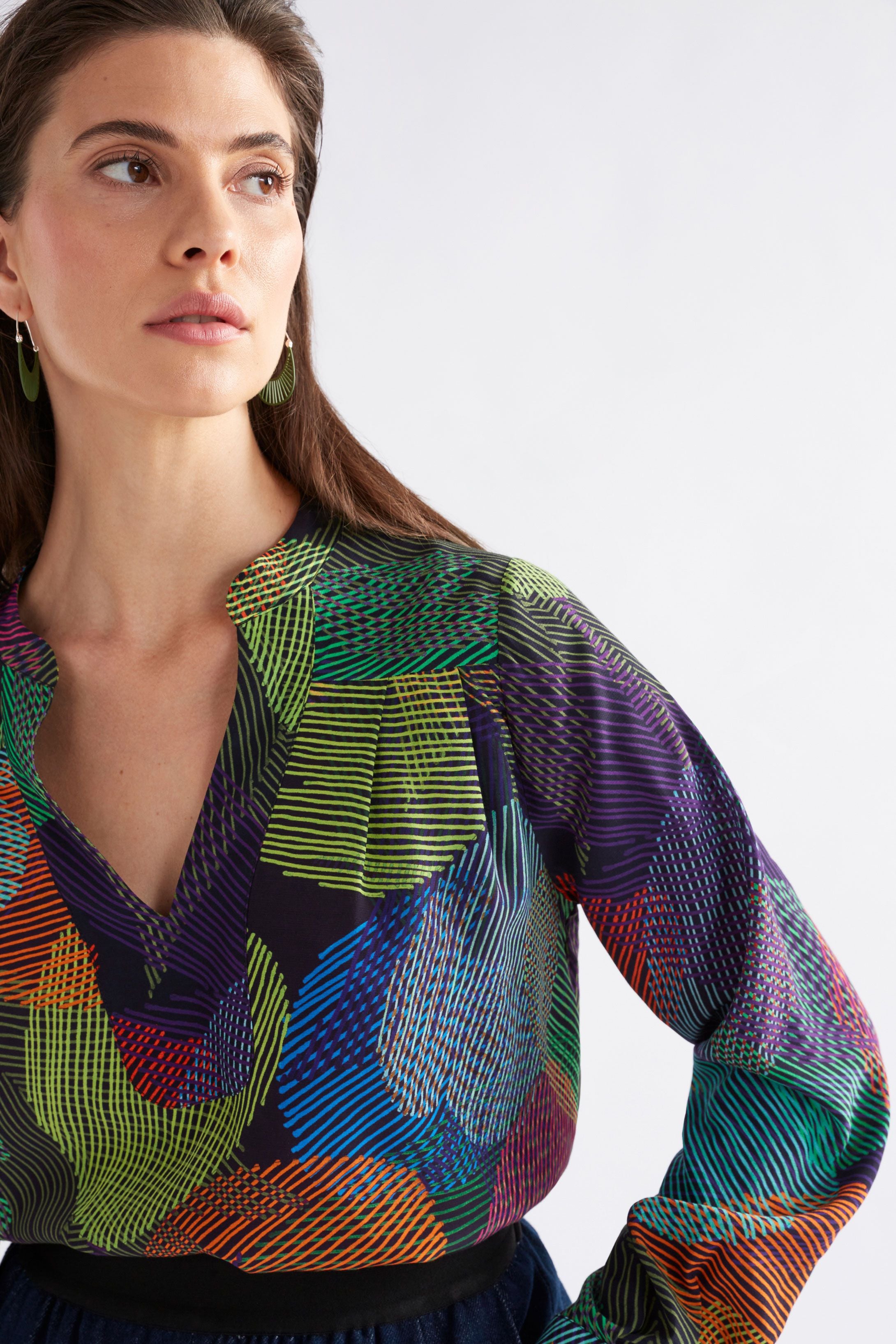 Maar Top- Ombra Print
