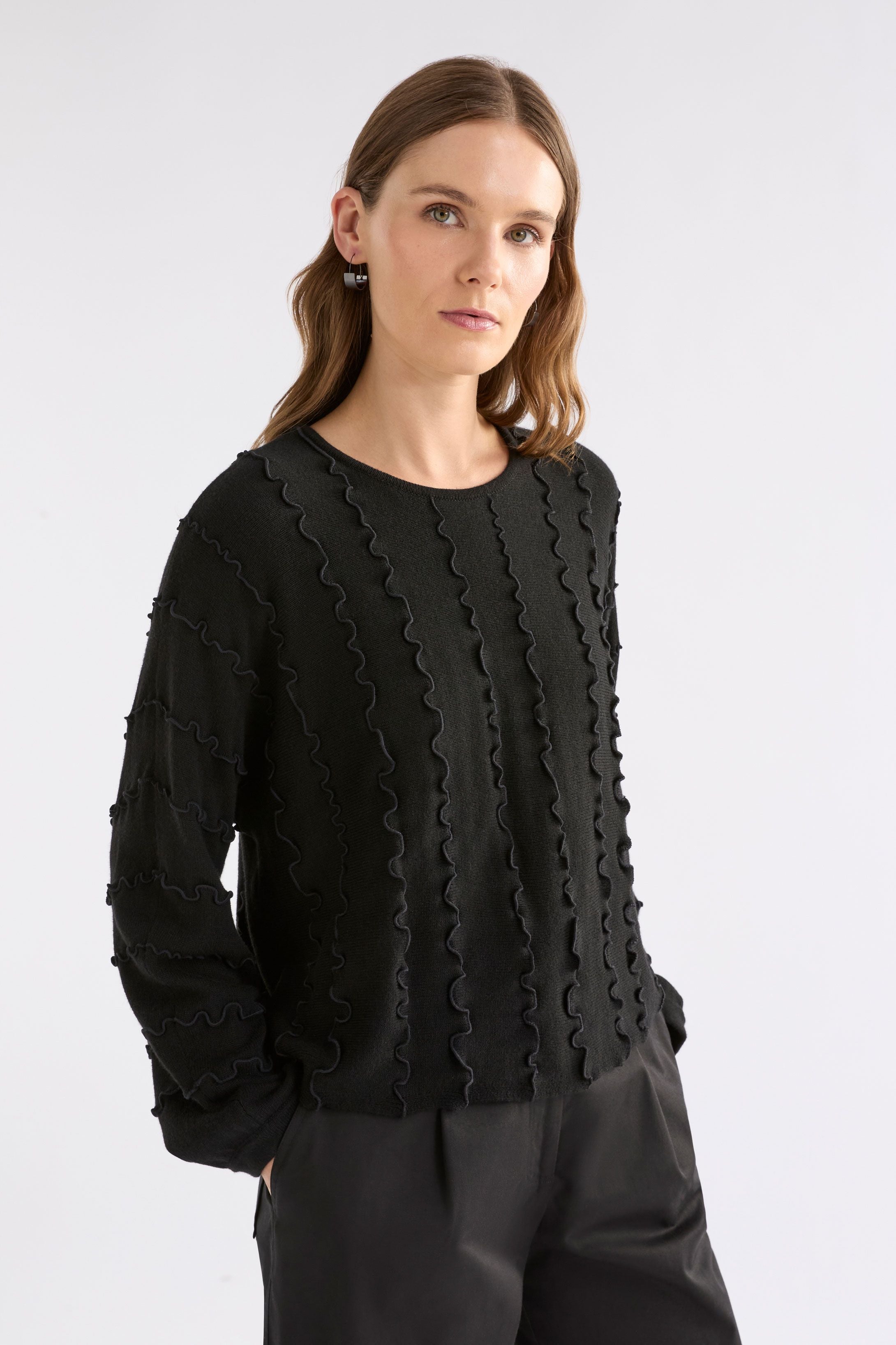 ELK Musse Sweater in Black