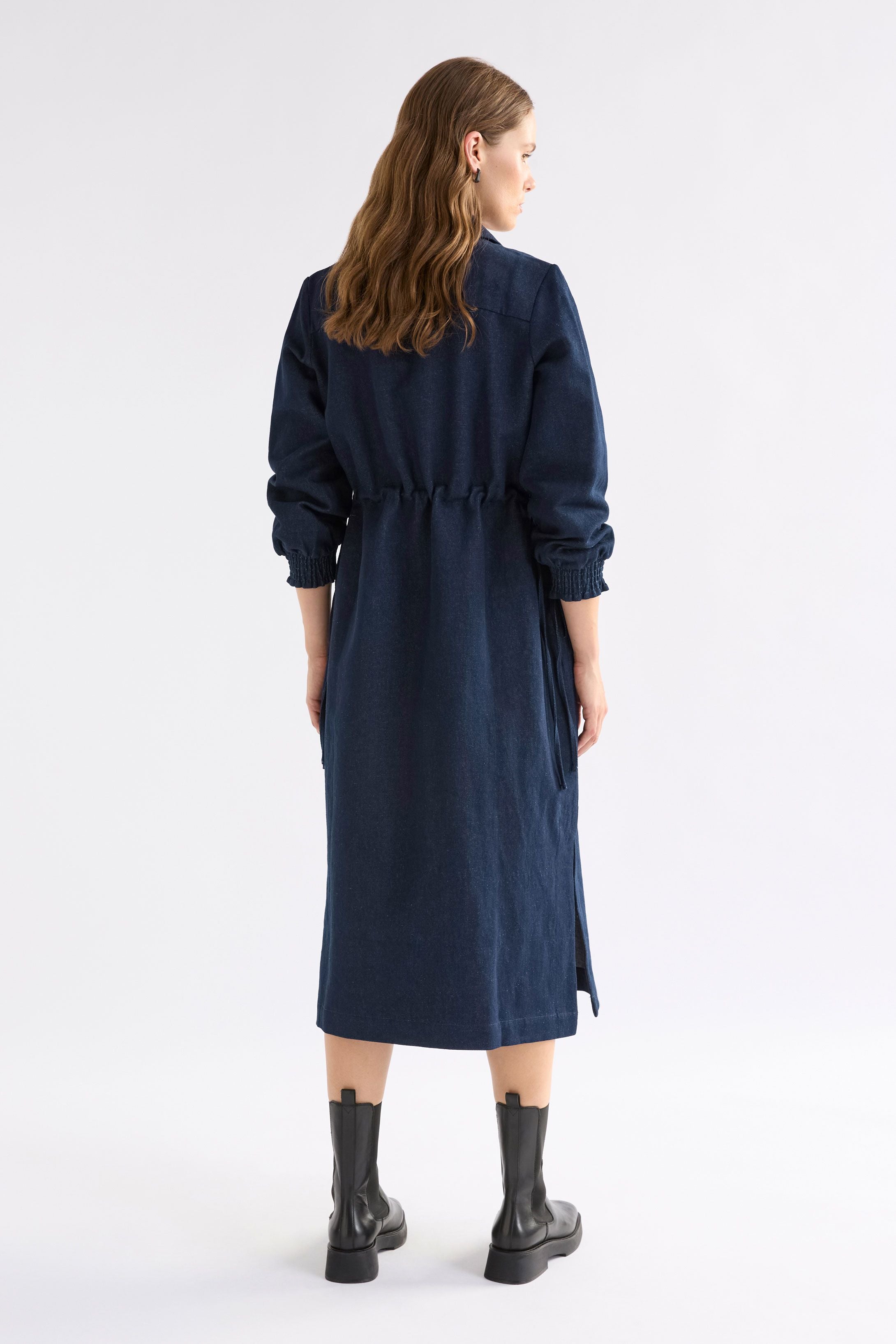Njolle Dress- Indigo