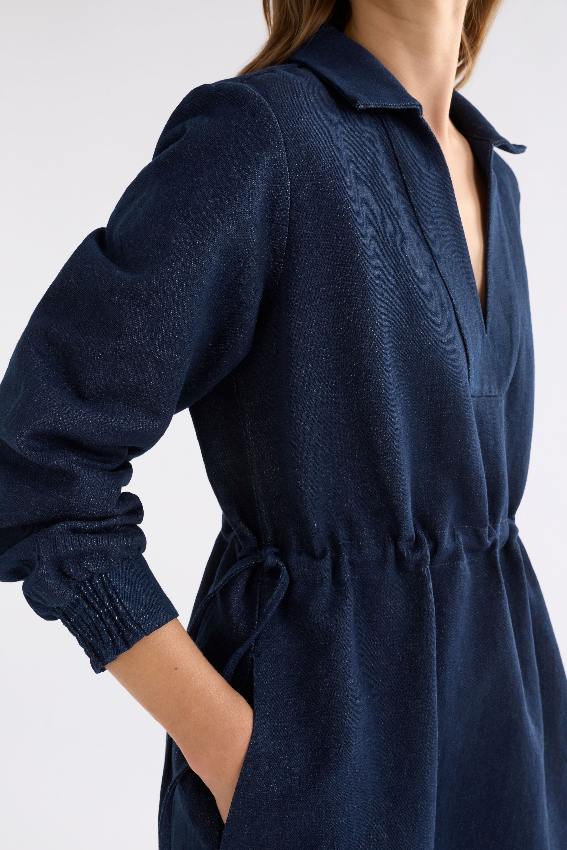 Njolle Dress- Indigo