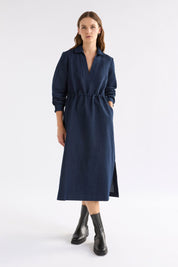 ELK Njolle Dress in Indigo