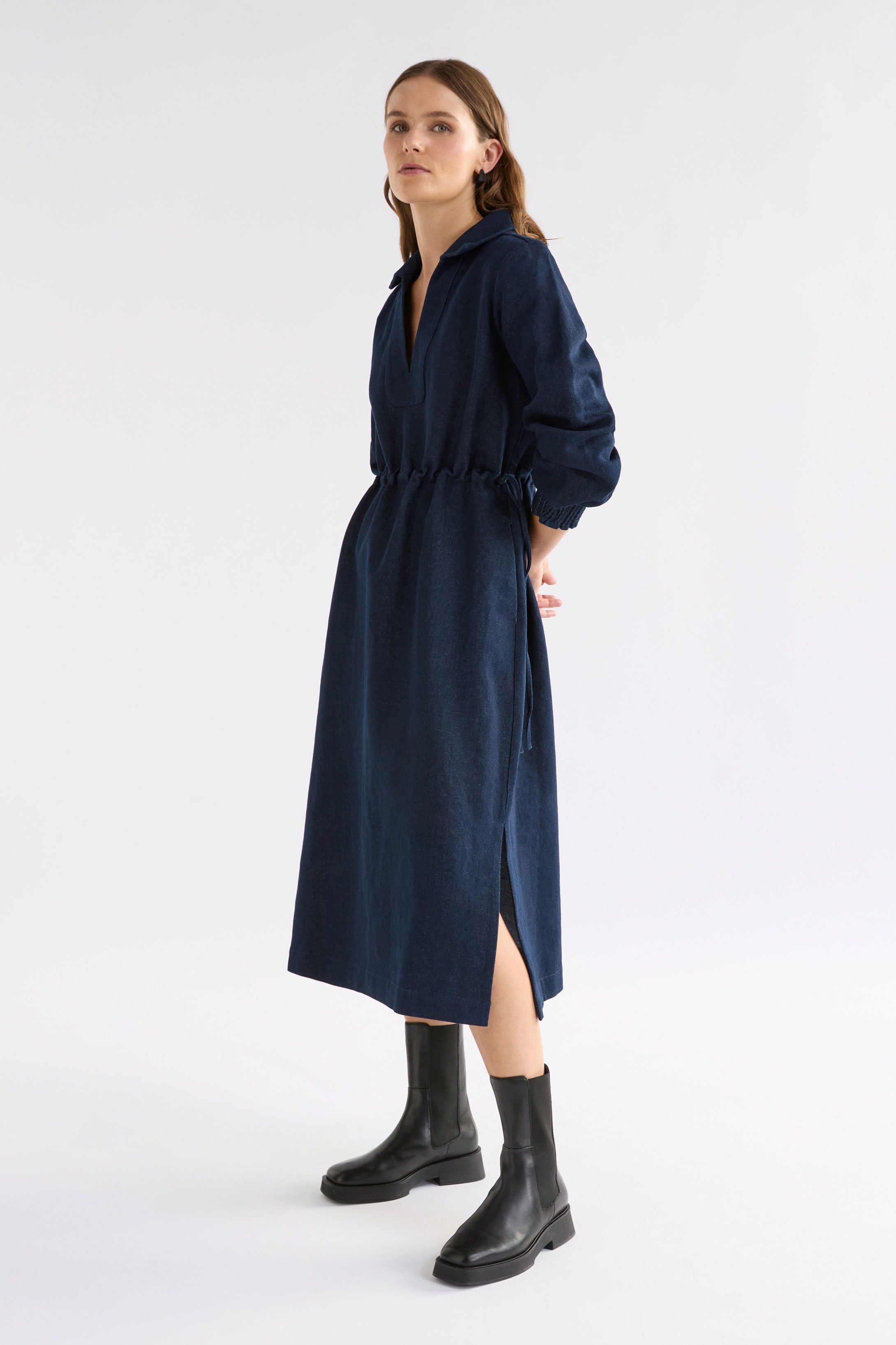 Njolle Dress- Indigo