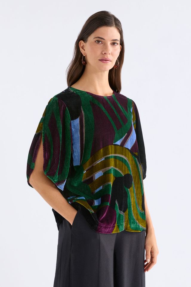 ELK the Label Reihen Top in Stribe Burnout