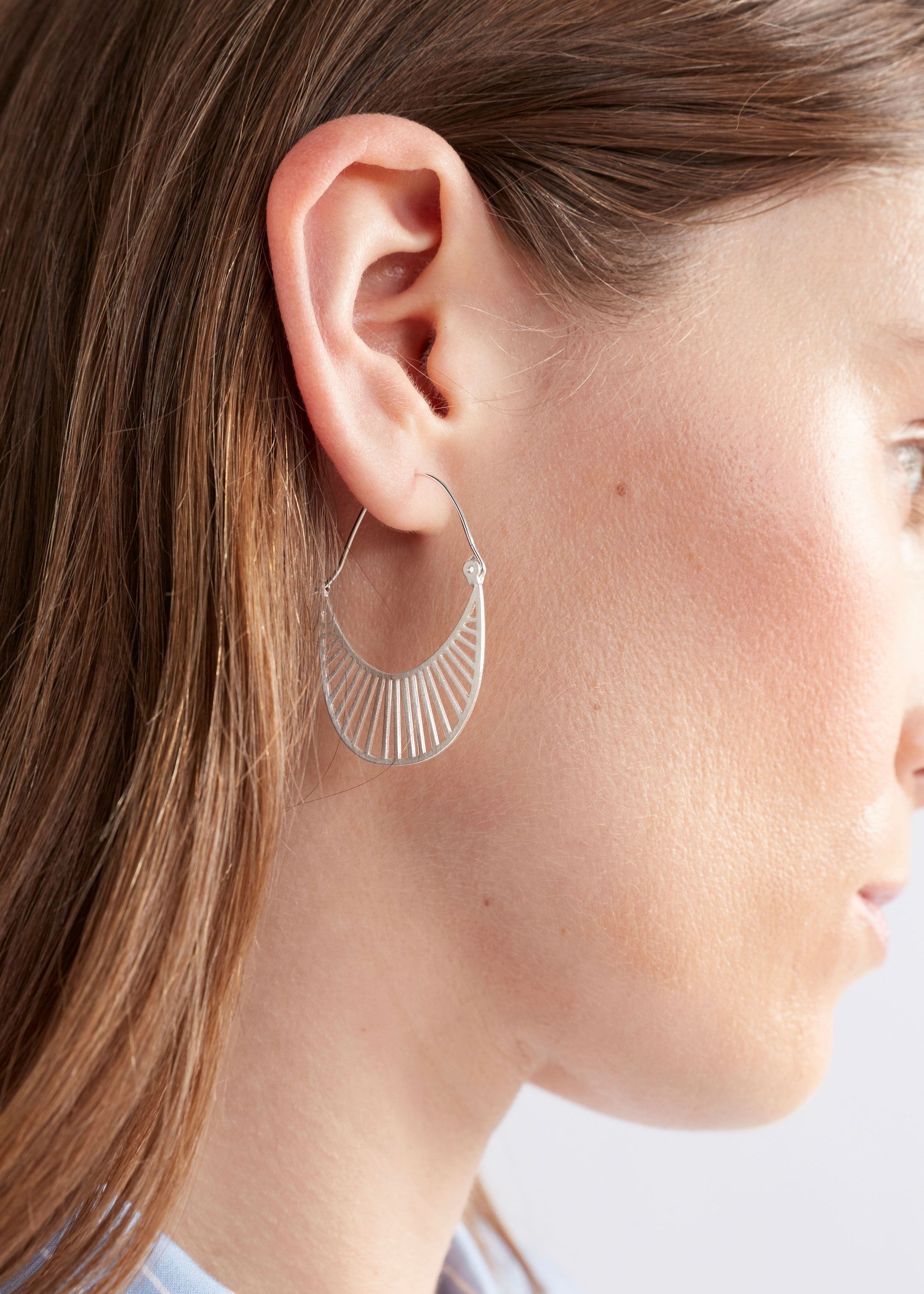 ELK Solsken Earring in Silver