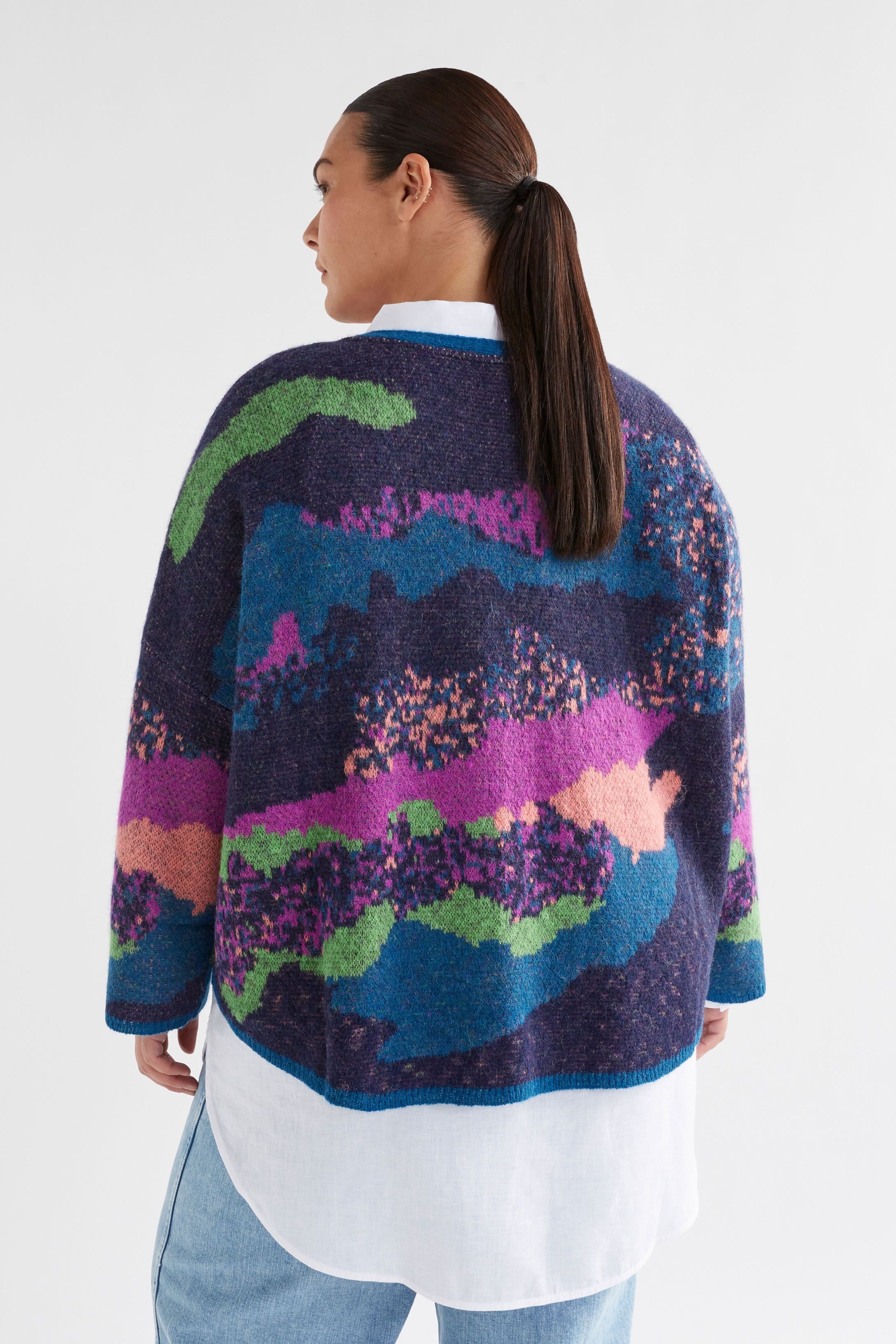 Sprache Sweater- Multi Jacquard