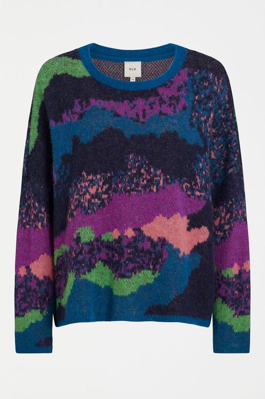 Sprache Sweater- Multi Jacquard
