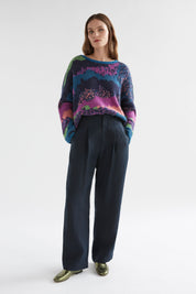 Sprache Sweater- Multi Jacquard