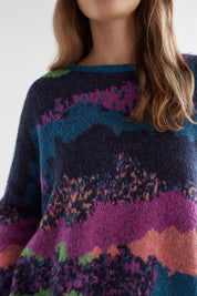 Sprache Sweater- Multi Jacquard