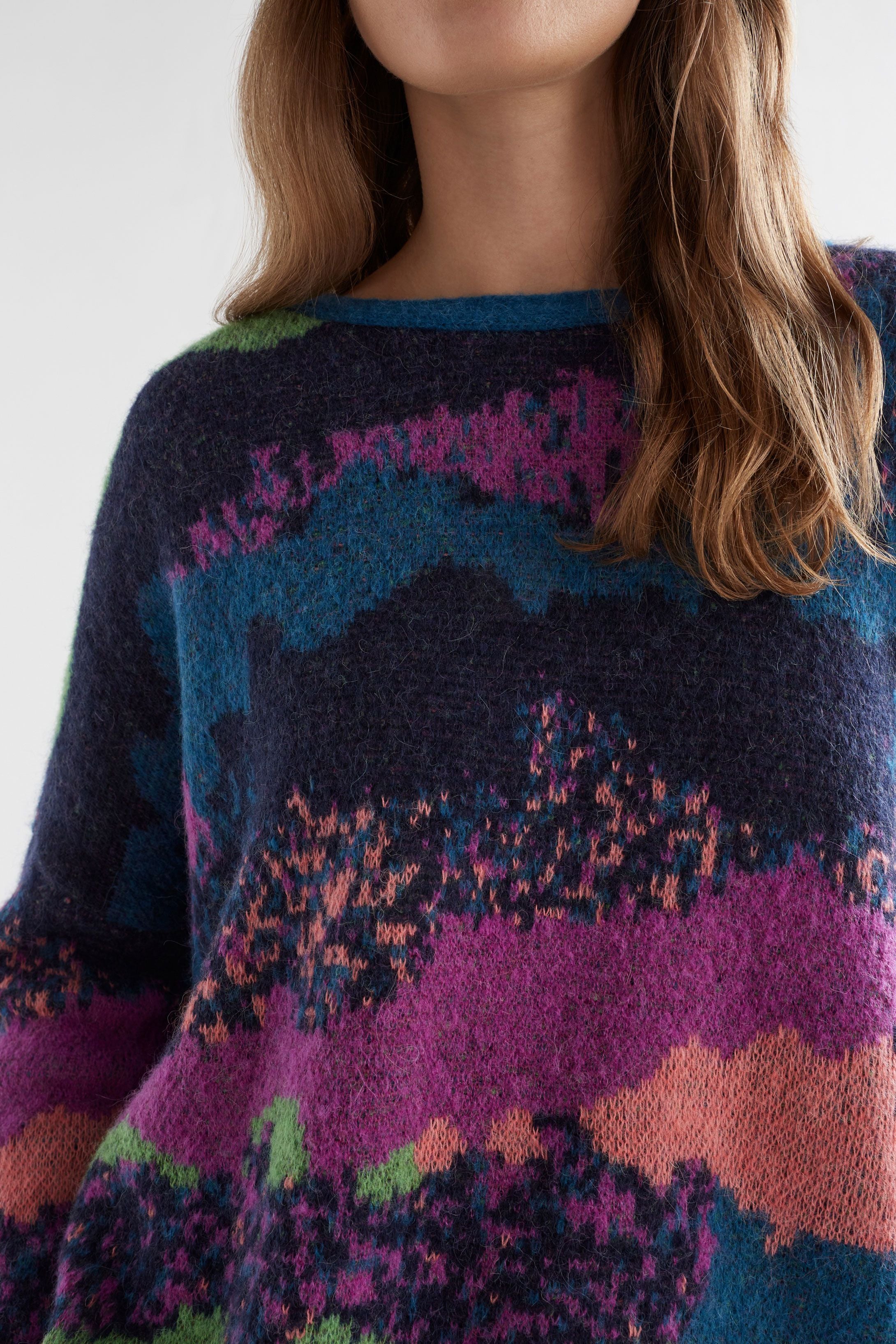 Sprache Sweater- Multi Jacquard