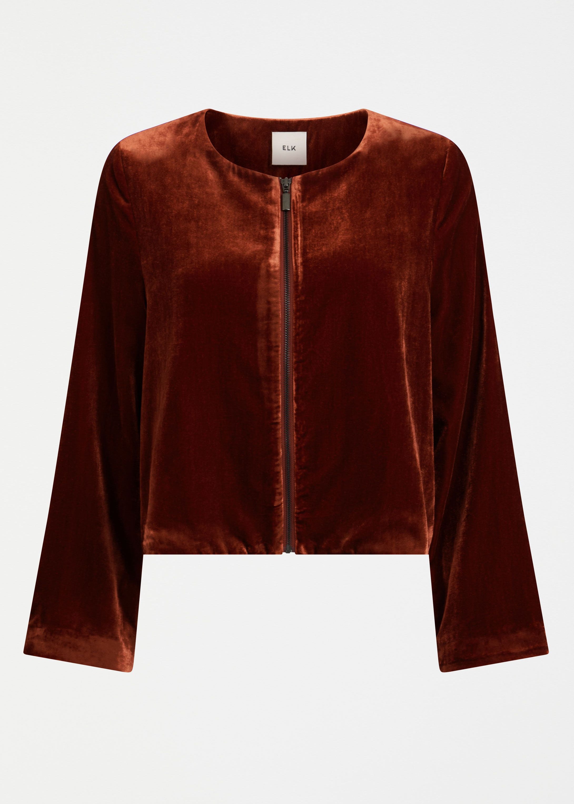 ELK Suuri Zip Jacket in Spice