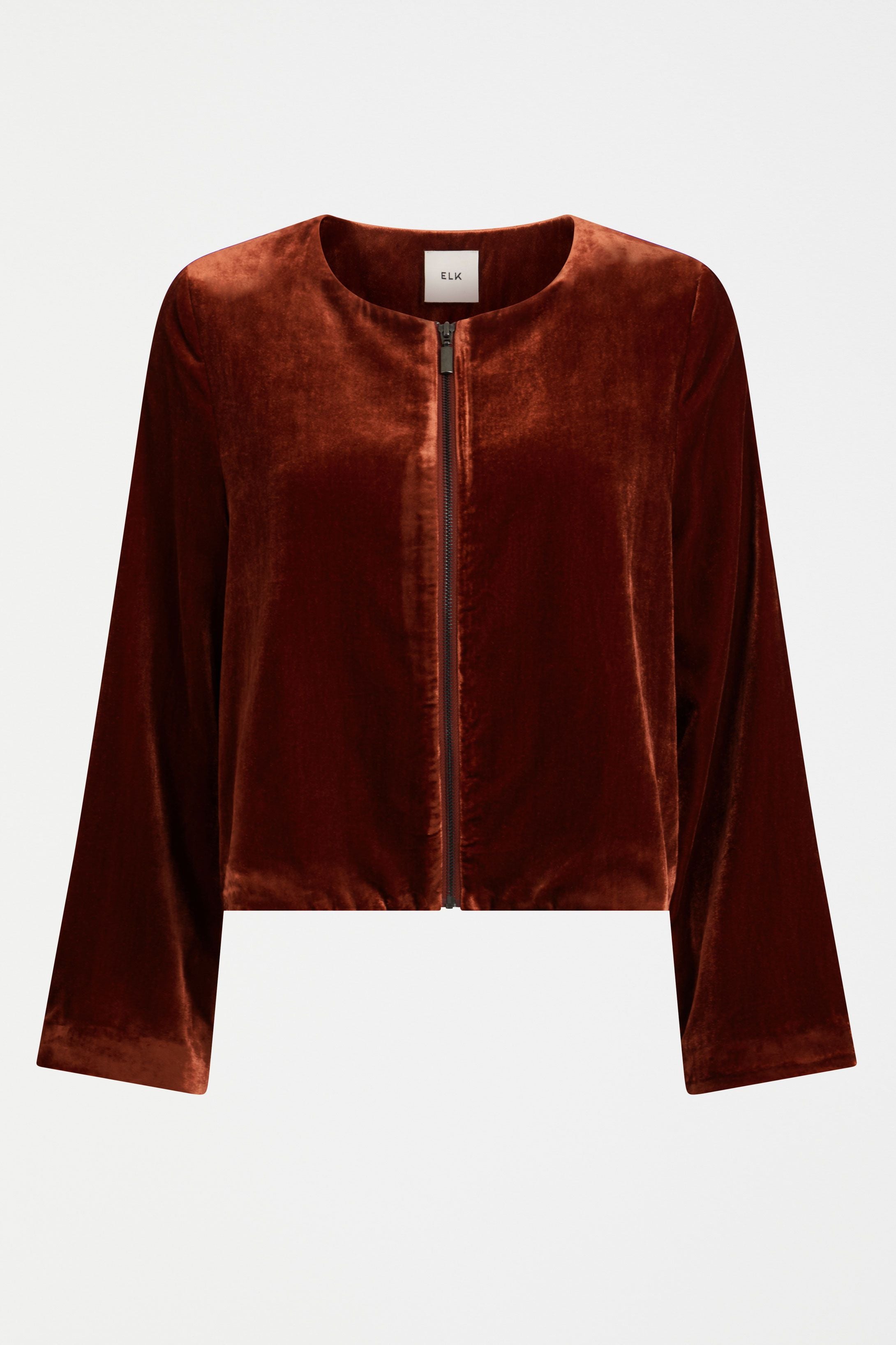 ELK Suuri Zip Jacket in Spice