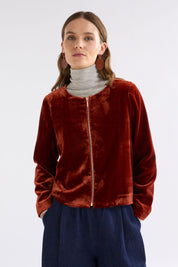 Suuri Zip Jacket- Spice