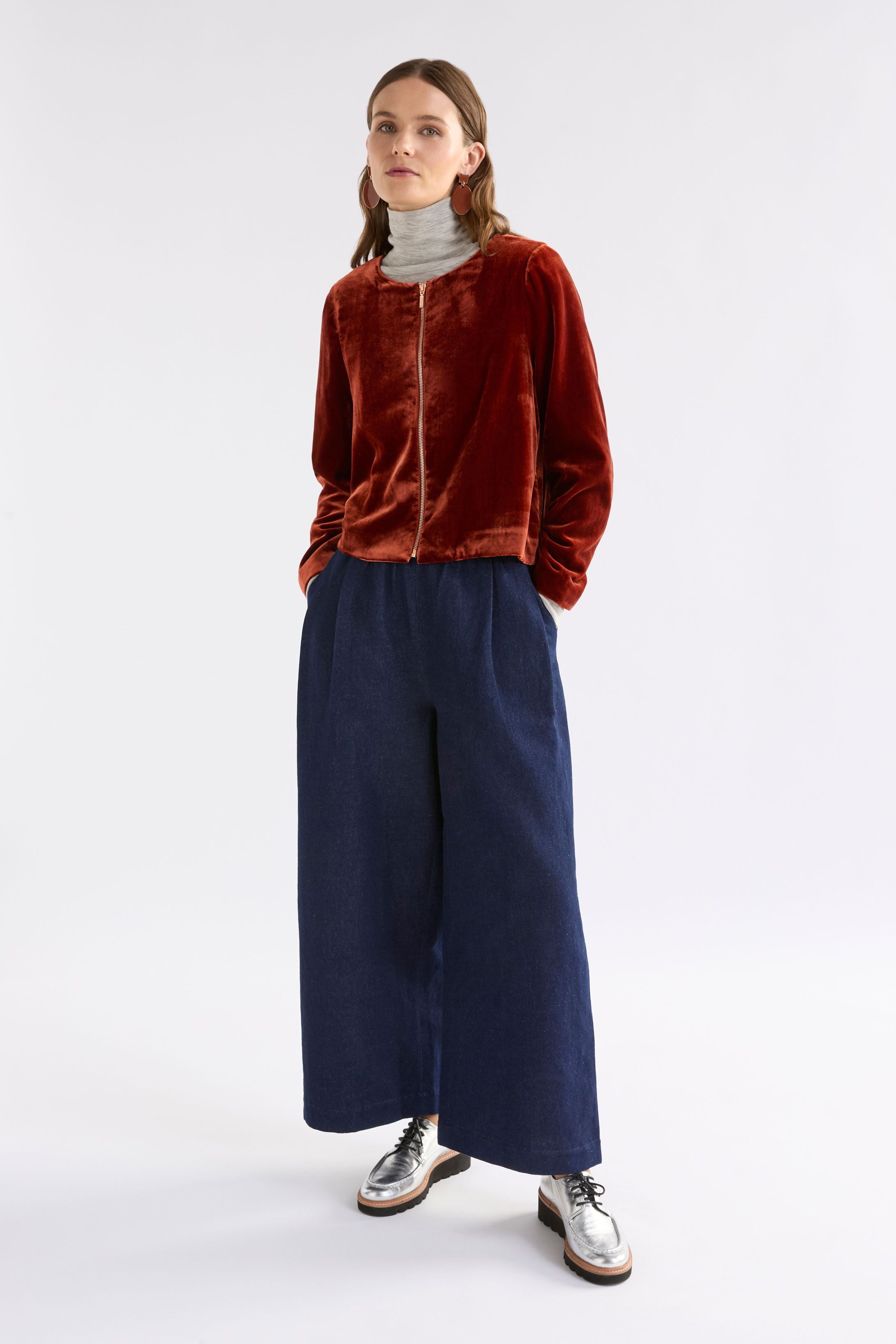 Suuri Zip Jacket- Spice