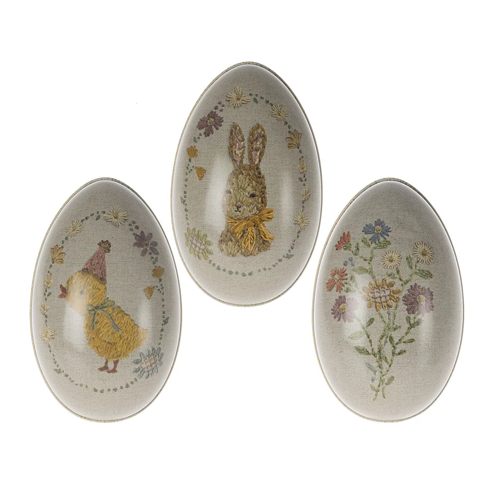 Maileg Easter Metal Tins