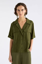 Eine Shirt- Bright Olive