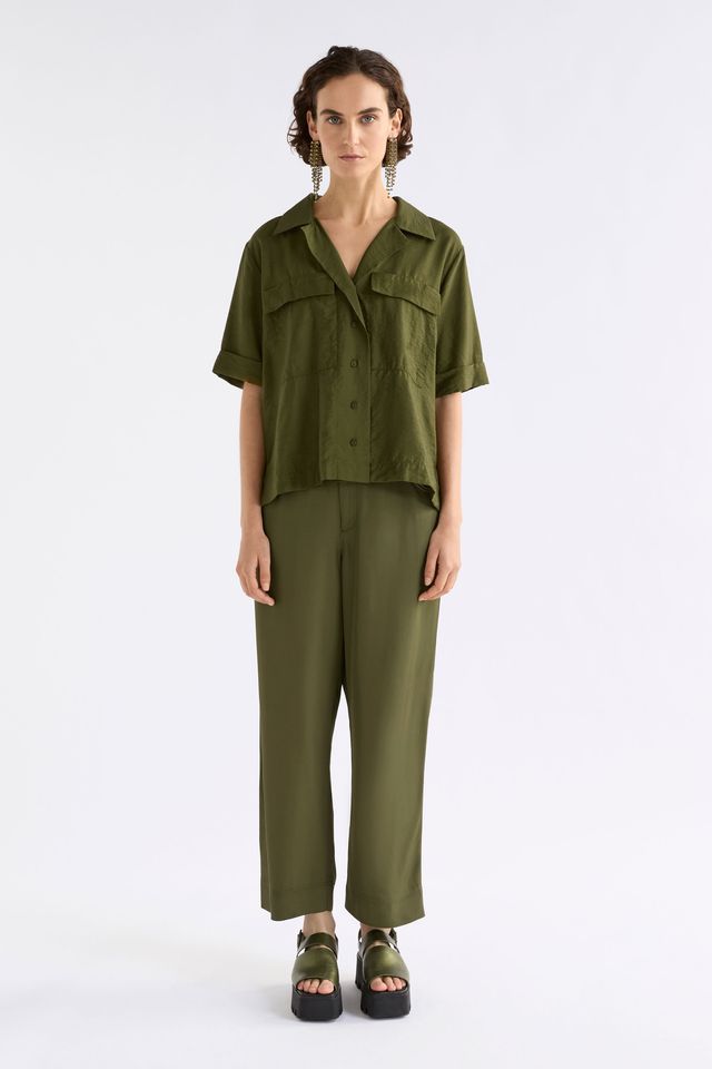 Eine Shirt- Bright Olive