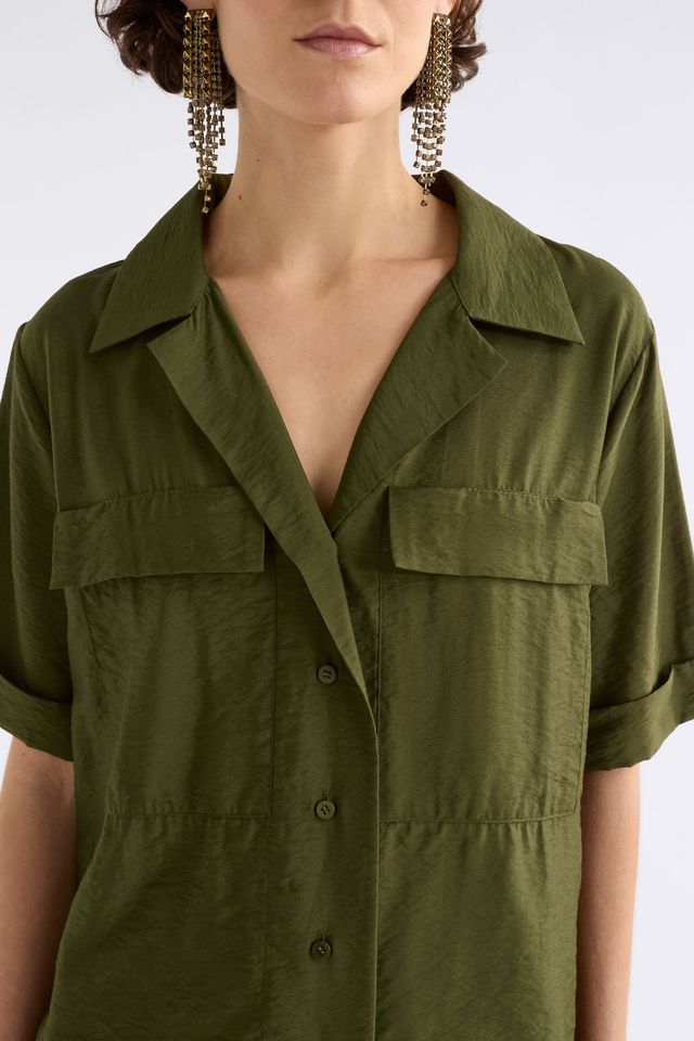 Eine Shirt- Bright Olive