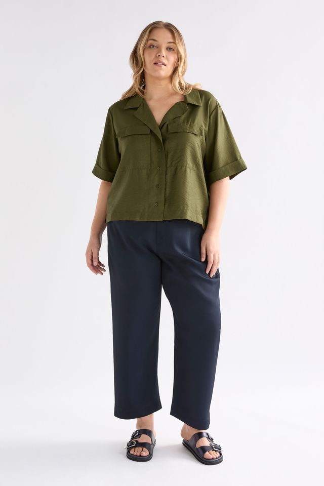 Eine Shirt- Bright Olive