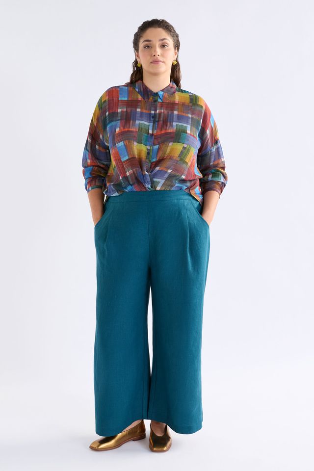 Eir Sheer Shirt- Elbrus Print