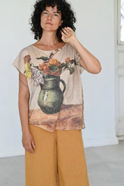 Eleanor Top- Fleurs