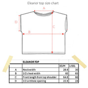 Eleanor Top- Fleurs