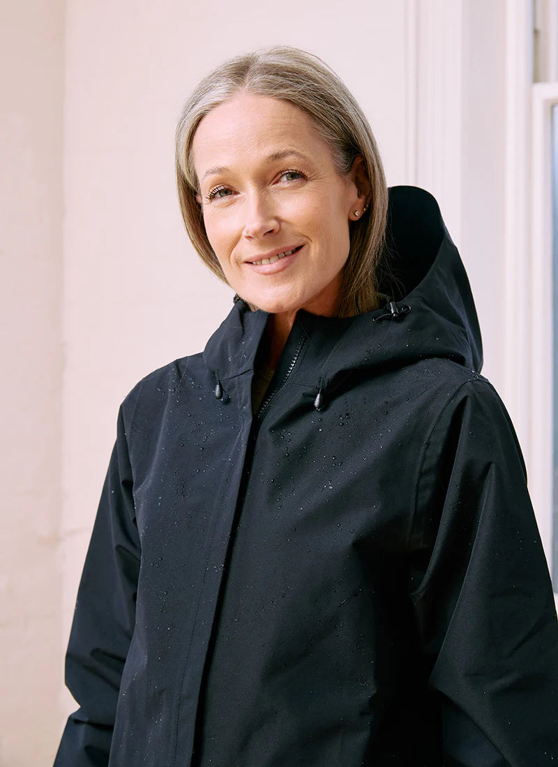 Elements Waterproof Jacket- Black