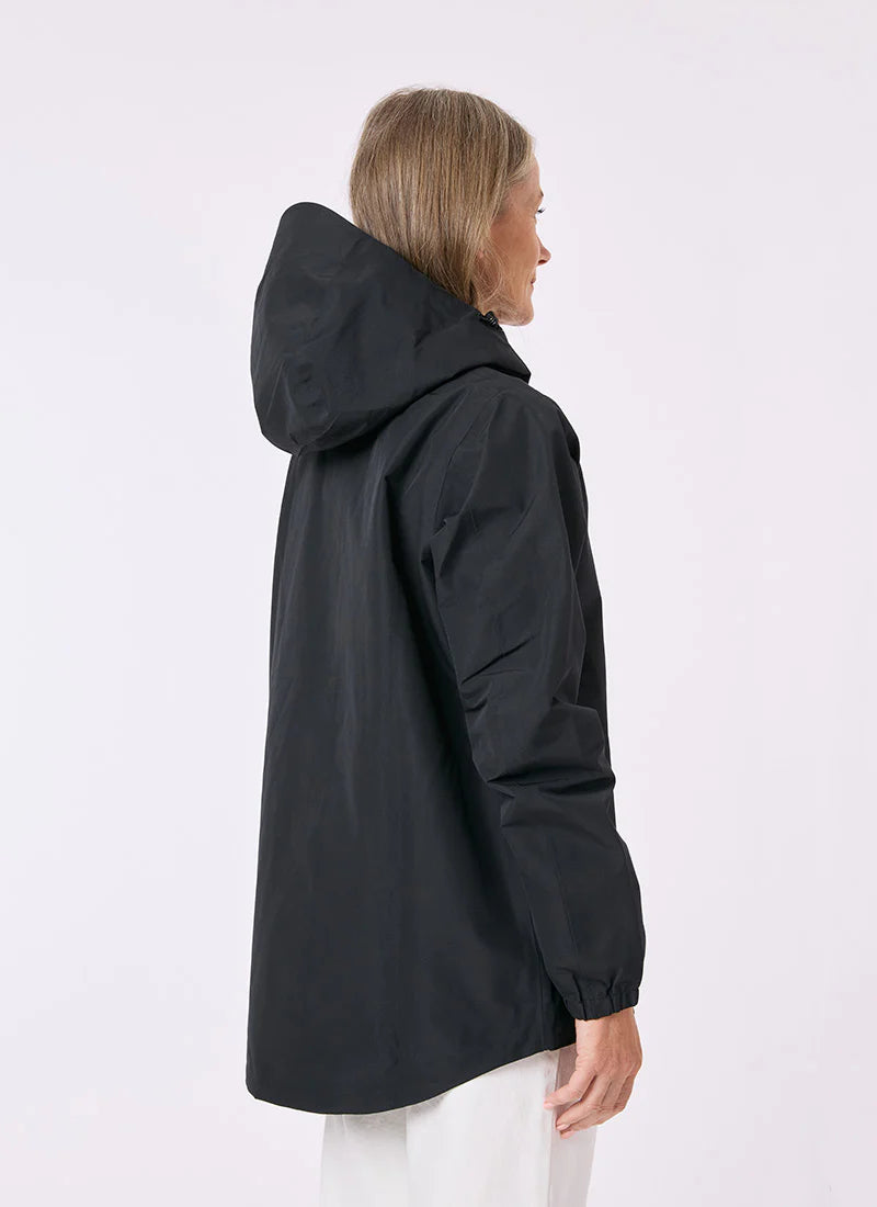 Elements Waterproof Jacket- Black
