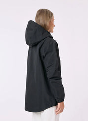 Elements Waterproof Jacket- Black