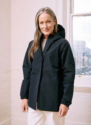 Elements Waterproof Jacket- Black