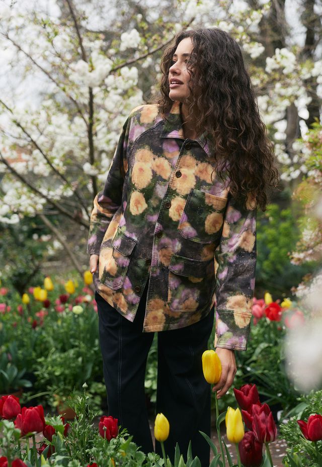 Elsie Jacket- Rain Floral