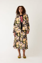 Elsie Jacket- Rain Floral