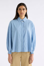 ELK Erden Cotton Shirt in Chambray