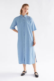 Erden Shirt Dress - Chambray