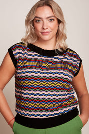 King Louie Erin Top in Breeze