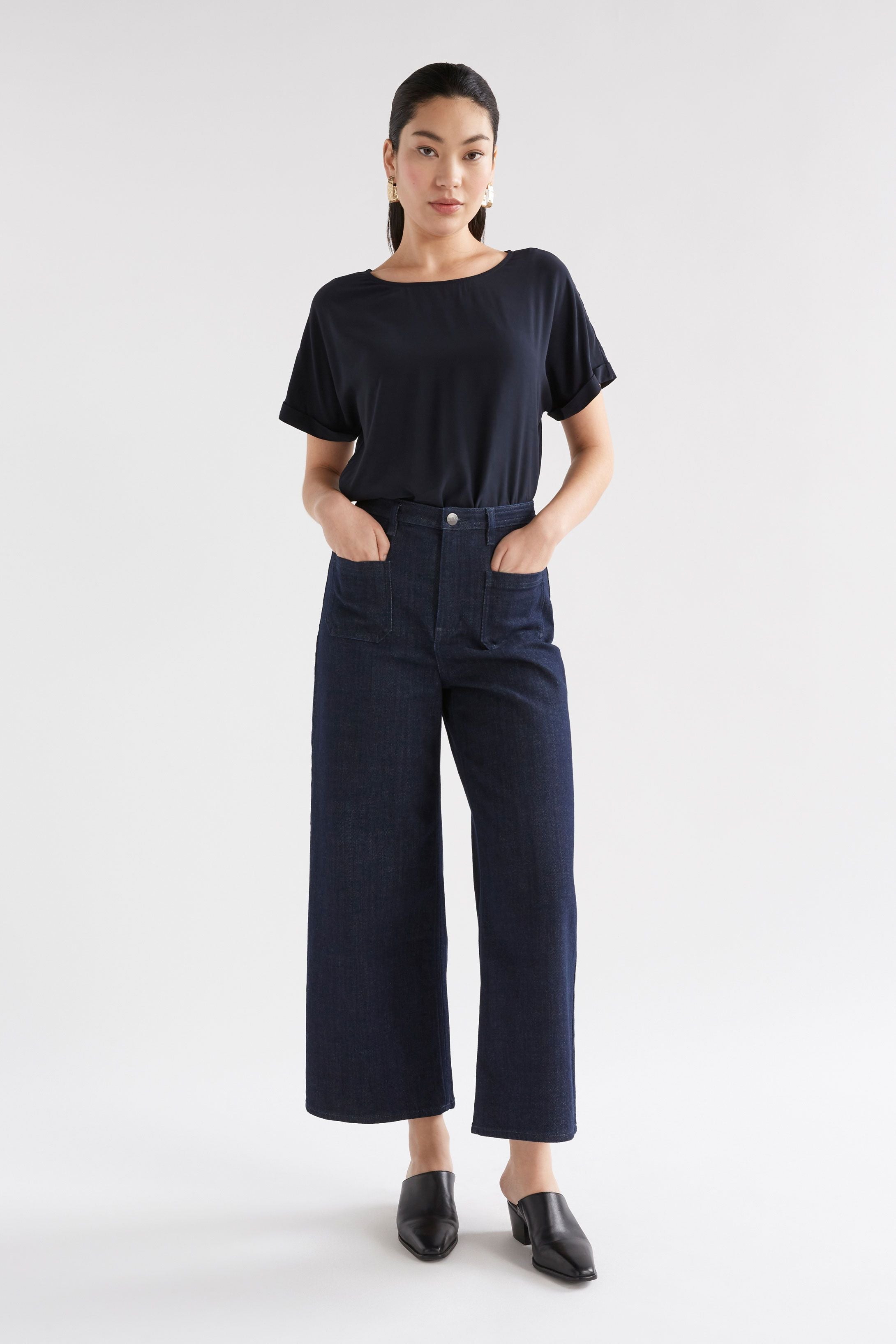 Eryn Top- Space Navy