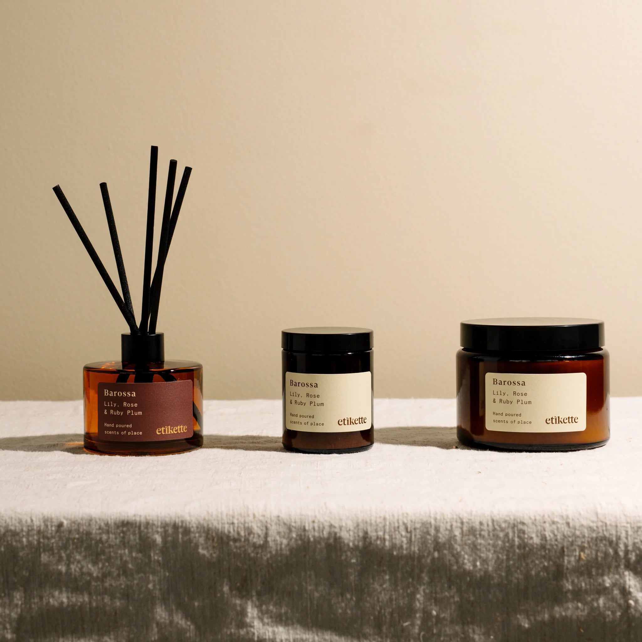 Barossa- Lily, Rose & Ruby Plum Diffuser